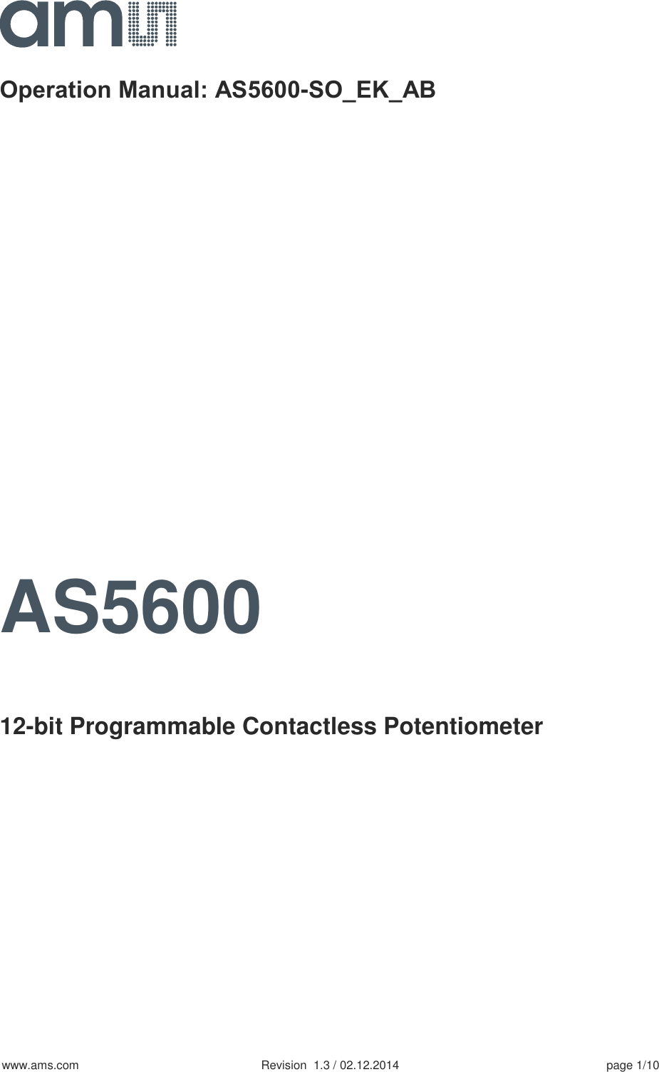 AN5600 AB_Operation_Manual Operation Manual
