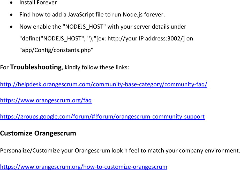 Page 7 of 7 - Orangescrum Installation Manual