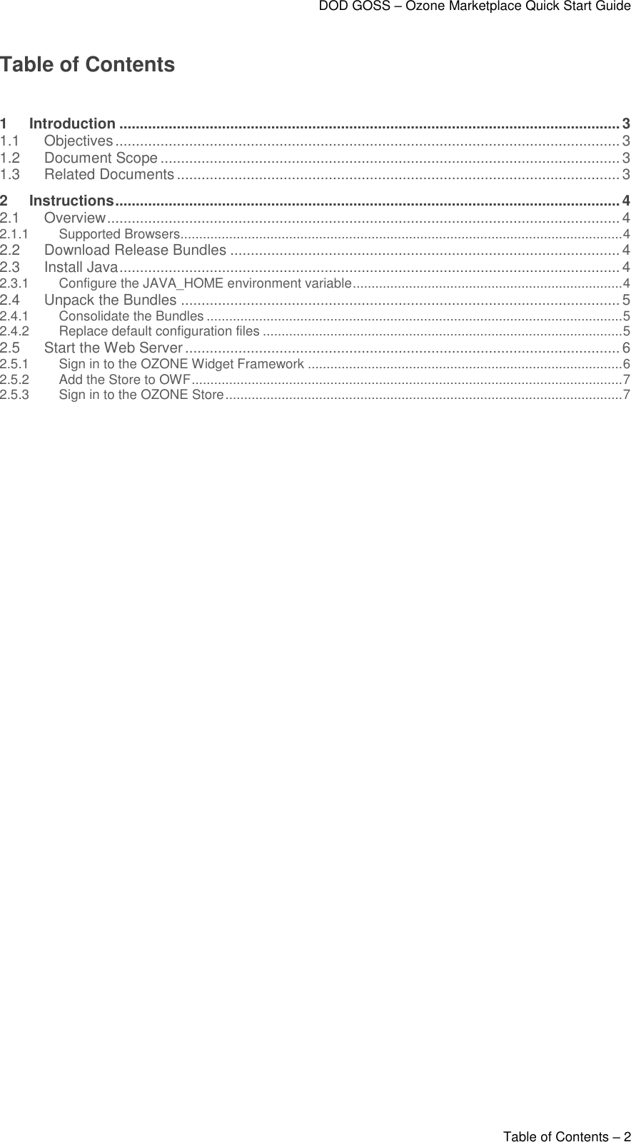 Page 2 of 8 - Ozone Marketplace Quick Start Guide