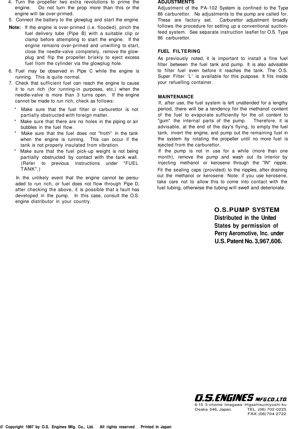 Page 2 of 2 - PA-102 PUMP 72502000-manual
