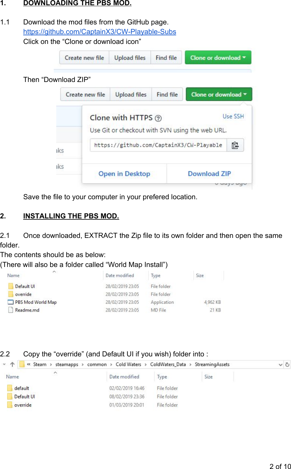 Page 2 of 10 - PBS Mod And World Map Install Guide