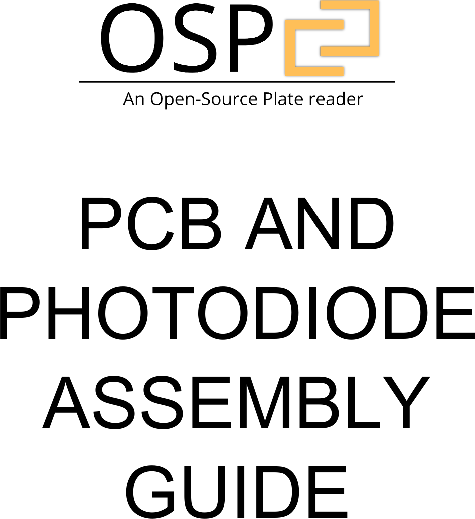 Page 1 of 7 - PCB & Photodiode Assembly Guide