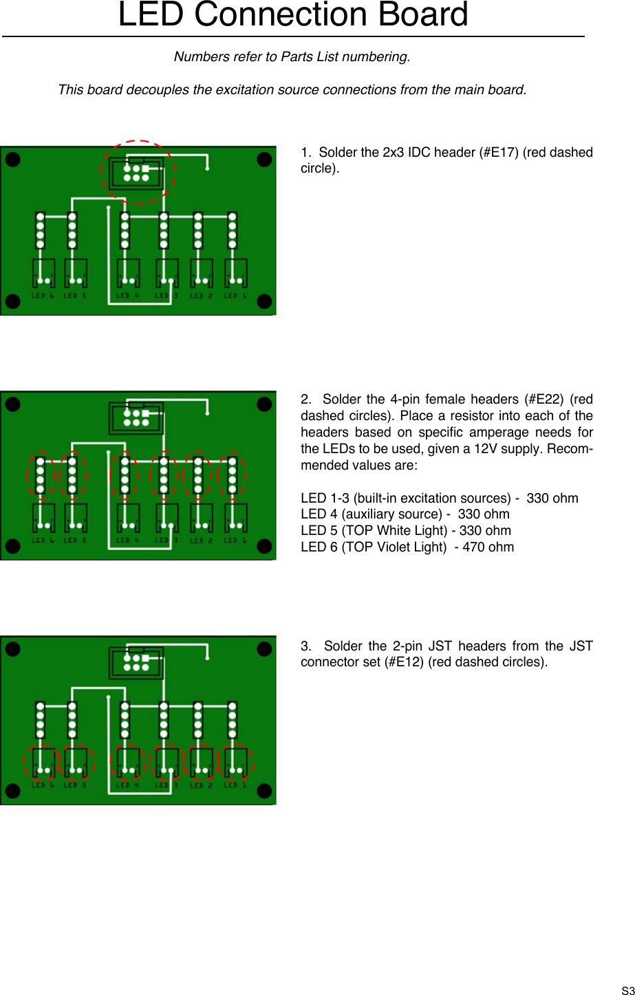 Page 4 of 7 - PCB & Photodiode Assembly Guide