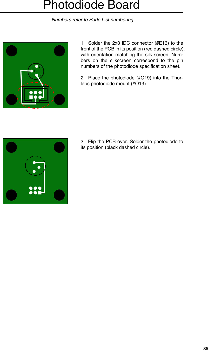 Page 6 of 7 - PCB & Photodiode Assembly Guide