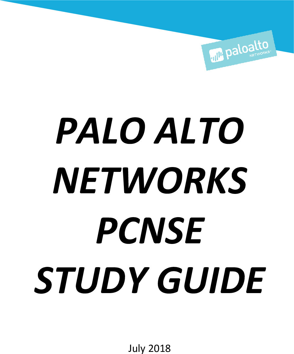 PCNSE Study Guide