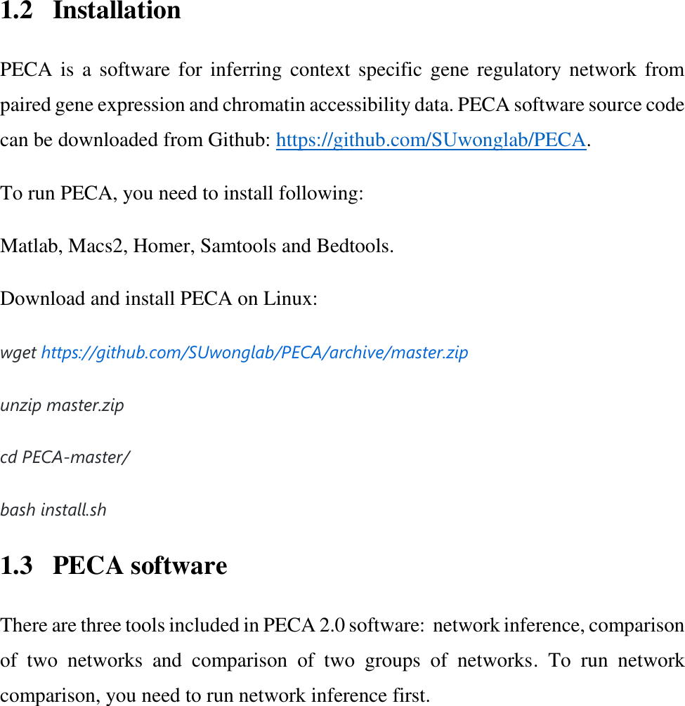 Page 4 of 10 - PECA 2.0 Manual V3.1