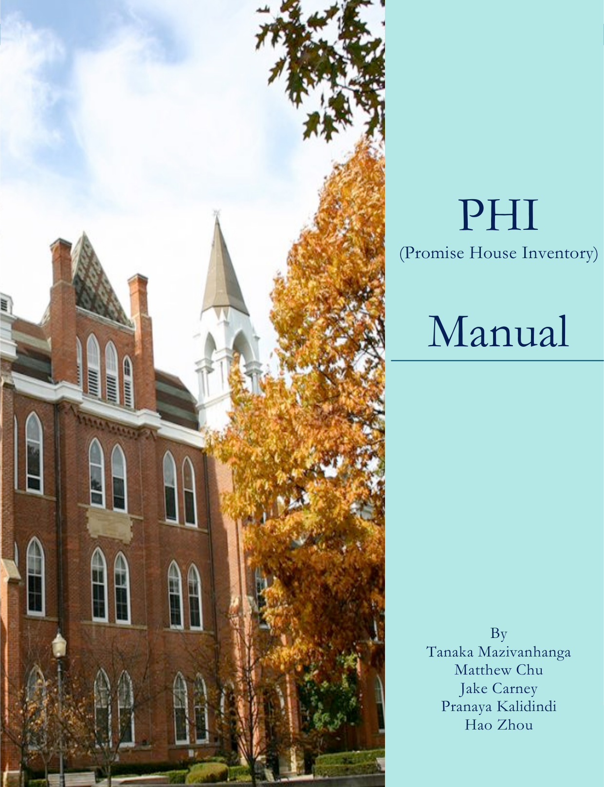 Page 1 of 11 - PHI Manual