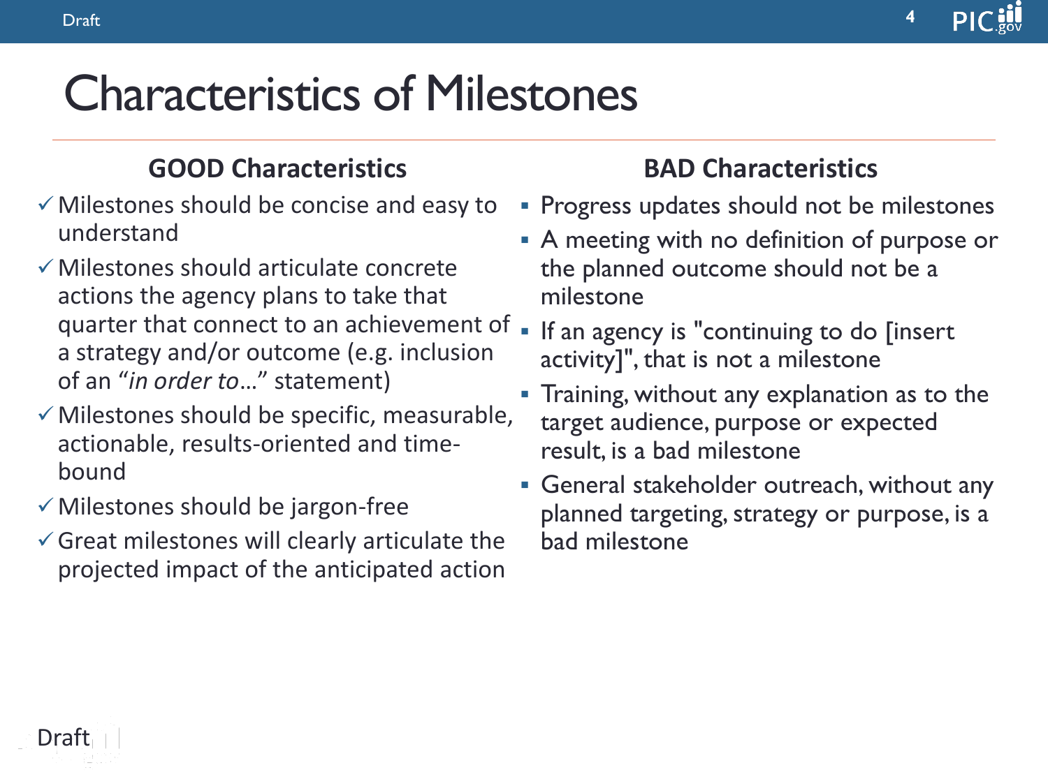 Page 4 of 6 - PIC S 2012 Milestone Best Practices Guide