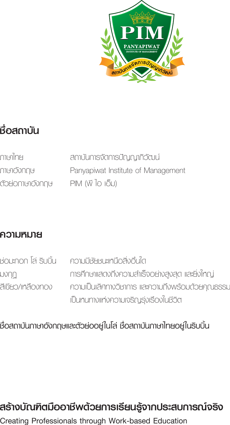 Page 2 of 10 - PIM-LogoManual PIM-Logo Manual