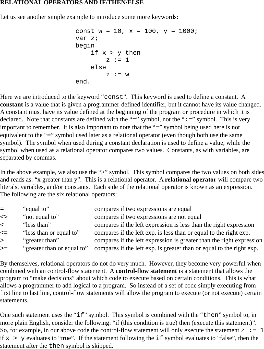 Page 4 of 10 - PL0 Users Guide