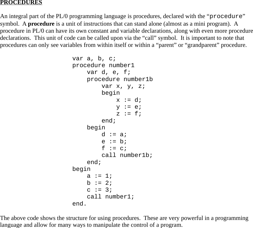 Page 7 of 10 - PL0 Users Guide