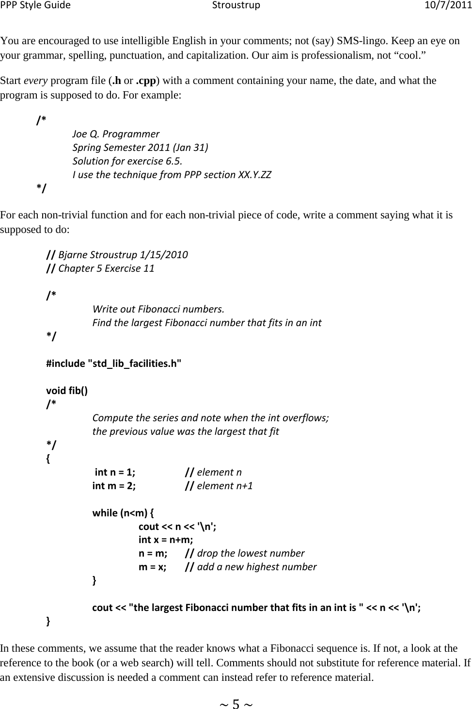 Page 5 of 10 - PPP Style Guide