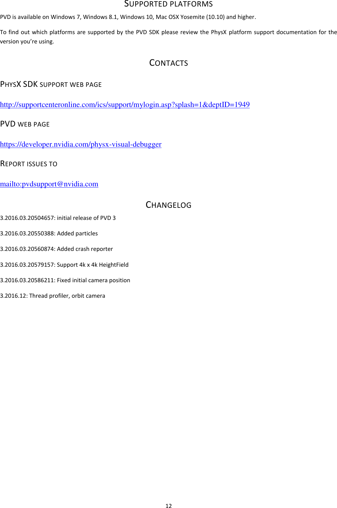 Page 12 of 12 - PVD 3 User Manual