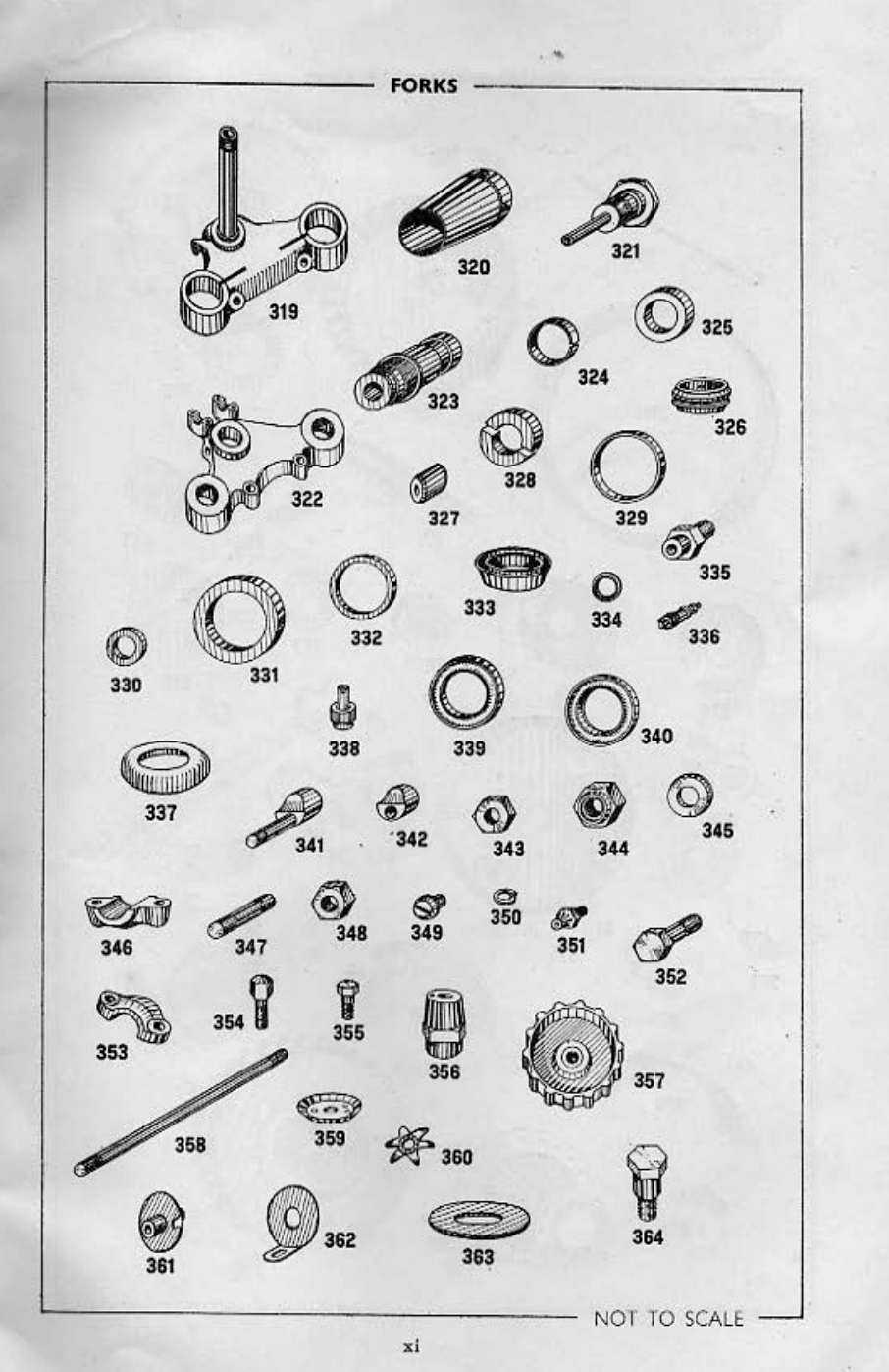 Panther Motorcycle Illustrated Parts List Diagram Manual 1951 100