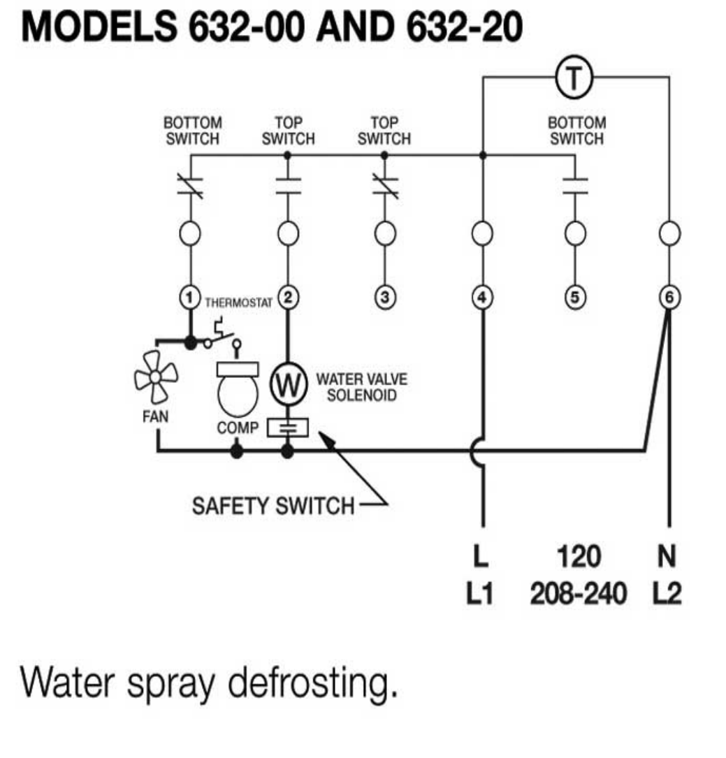 Paragon 632 00 defrost timer