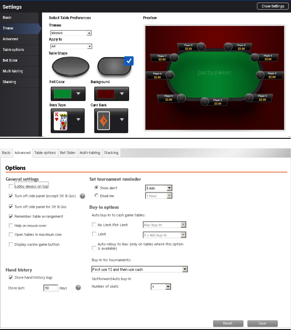 Page 2 of 5 - Party Poker Table Map Setup Instructions