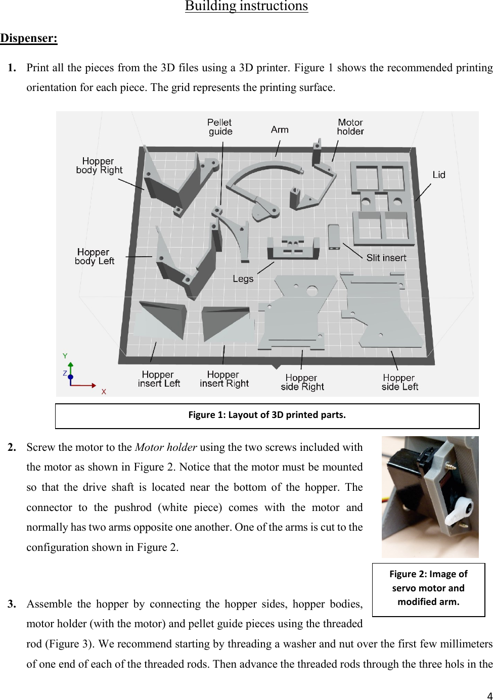 Page 4 of 8 - Pellet Dispenser Assembly Manual