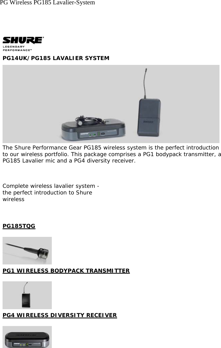 Shure Pg88 Frequency Chart