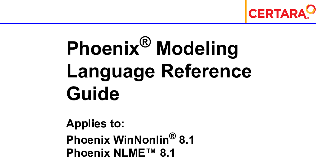 phoenix software winnonlin