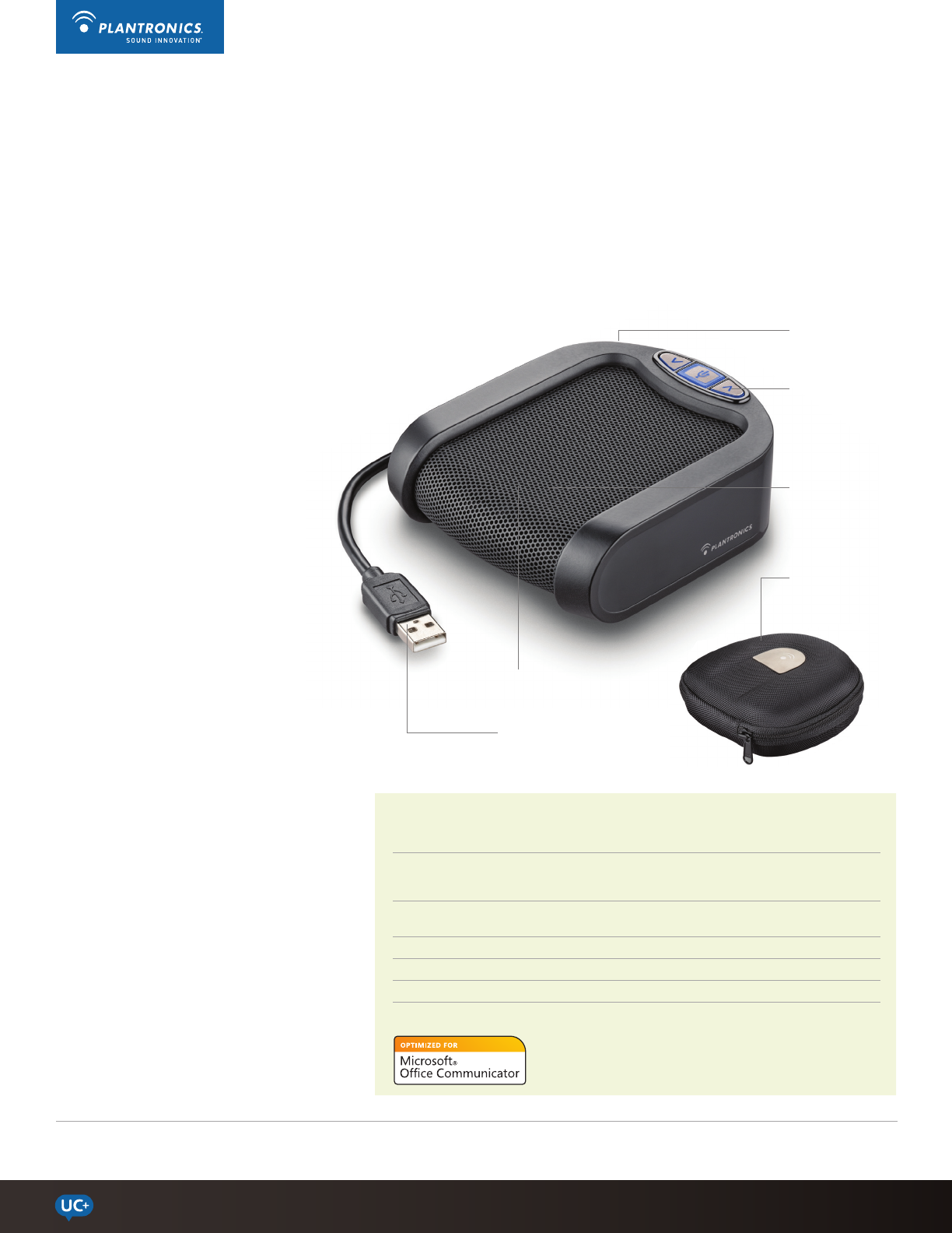 Plantronics Calisto P420 USB 