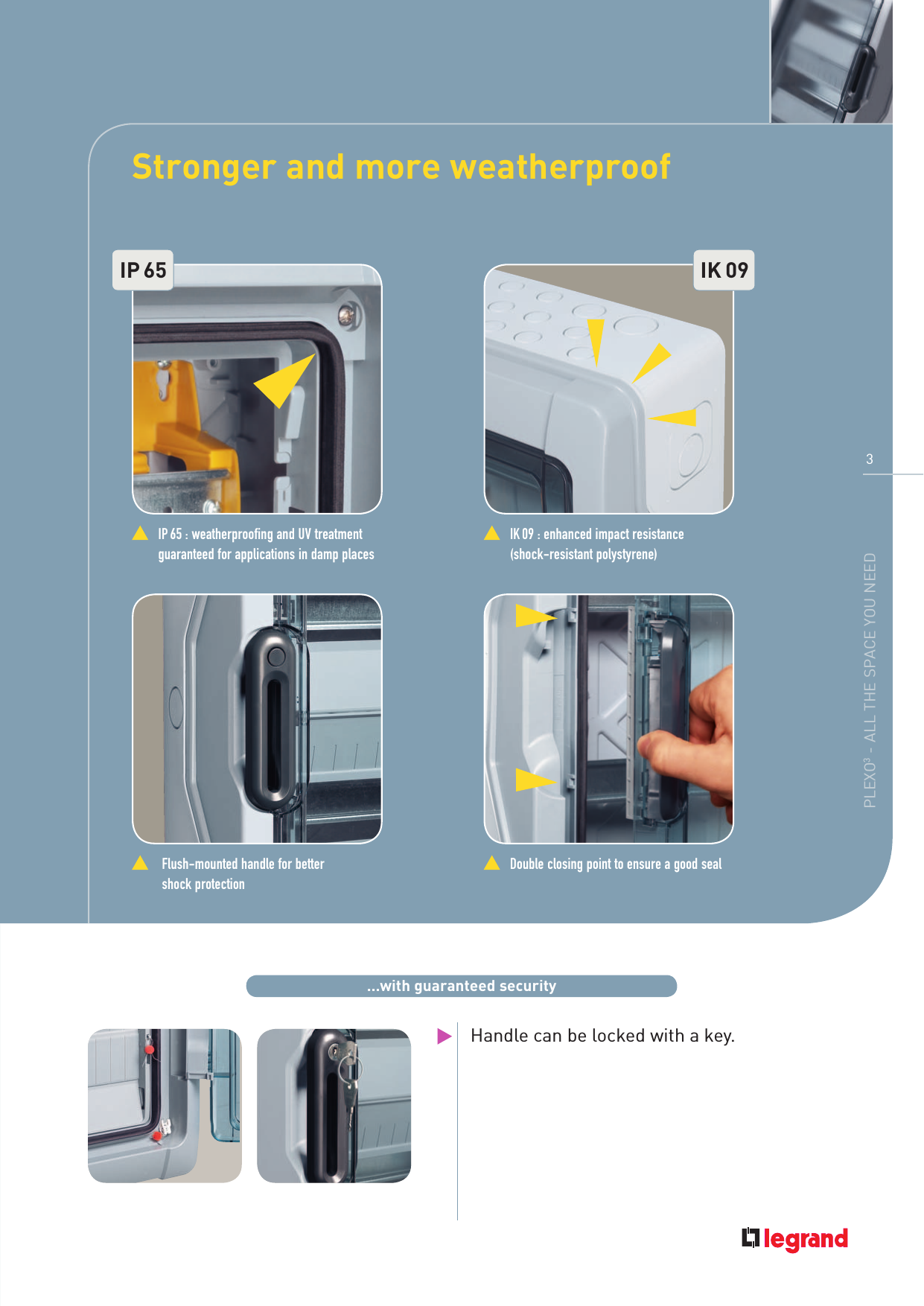 Page 3 of 11 - Plexo Weatherproof Enclosures Brochure Plexo_weatherproof_enclosures_brochure