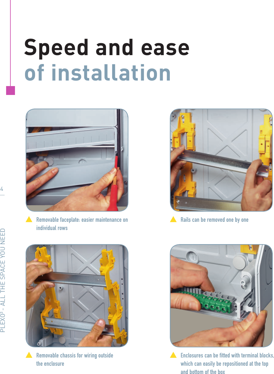 Page 4 of 11 - Plexo Weatherproof Enclosures Brochure Plexo_weatherproof_enclosures_brochure