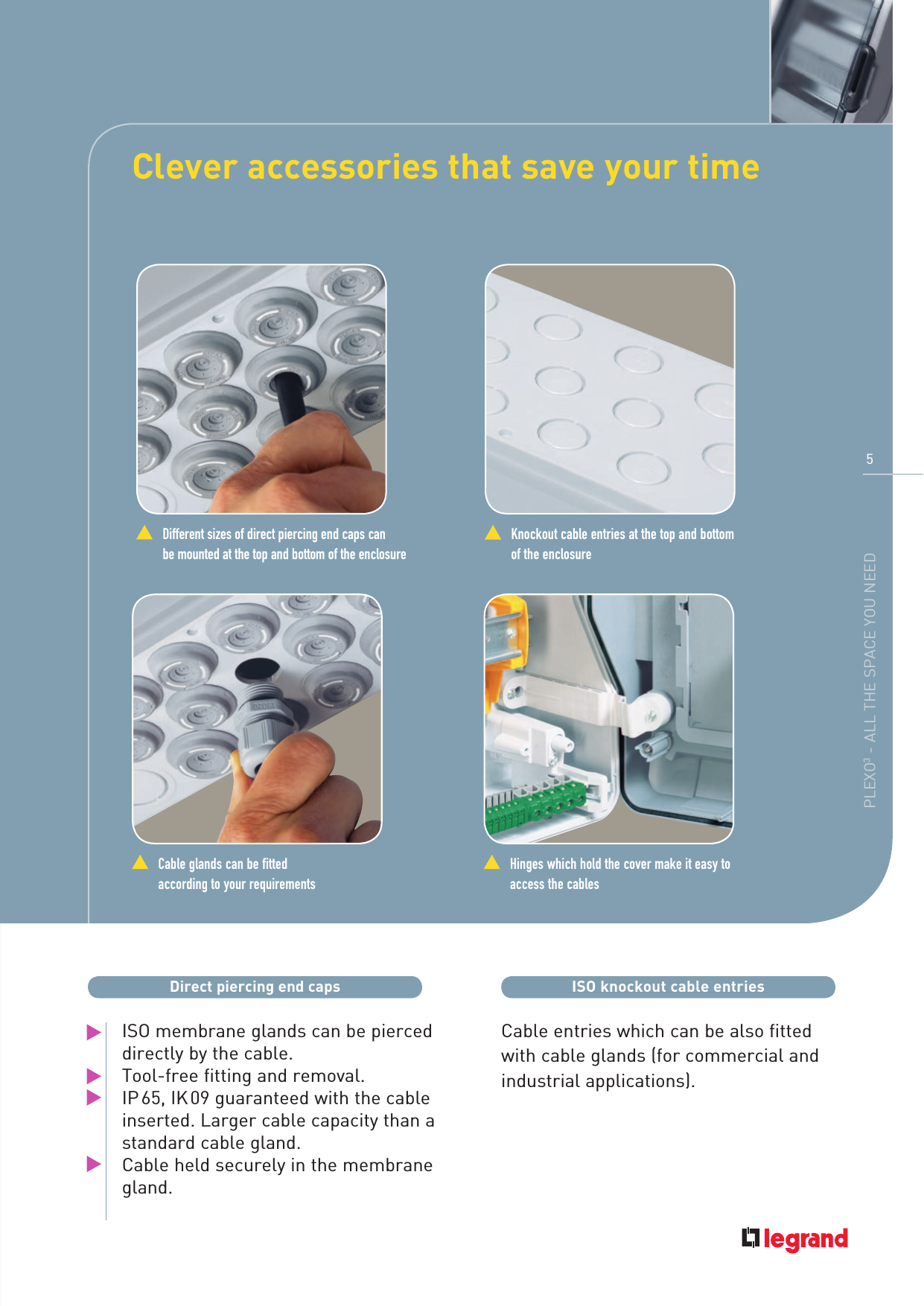 Page 5 of 11 - Plexo Weatherproof Enclosures Brochure Plexo_weatherproof_enclosures_brochure