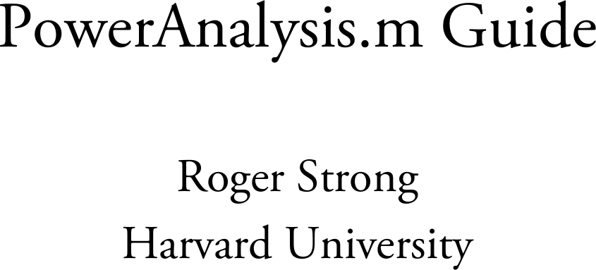 Page 1 of 5 - Power Analysis Guide