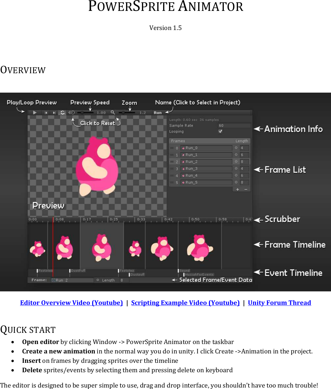 Page 1 of 8 - PowerSpriteAnimator Power Sprite Animator-Manual