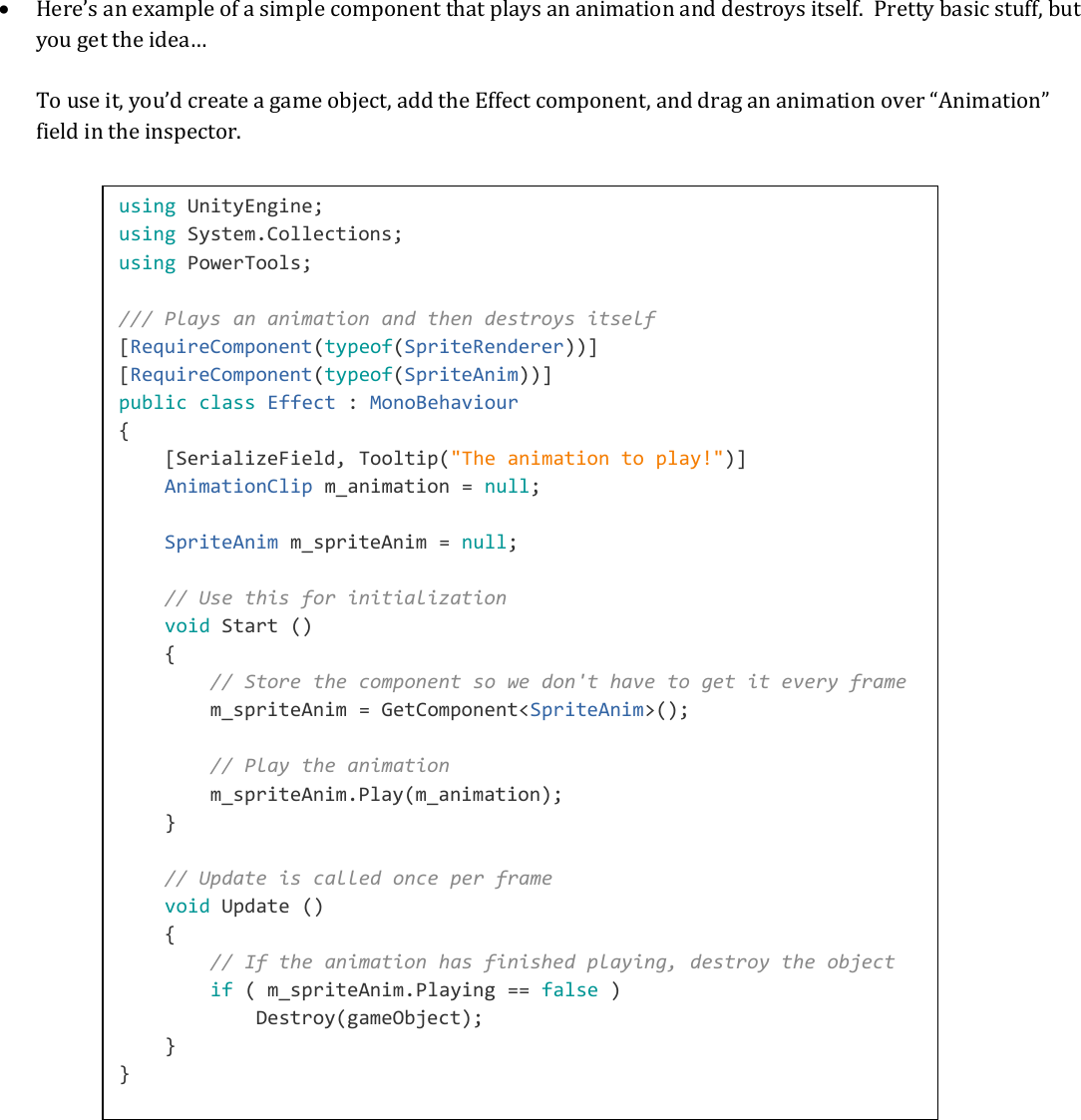 Page 6 of 8 - PowerSpriteAnimator Power Sprite Animator-Manual