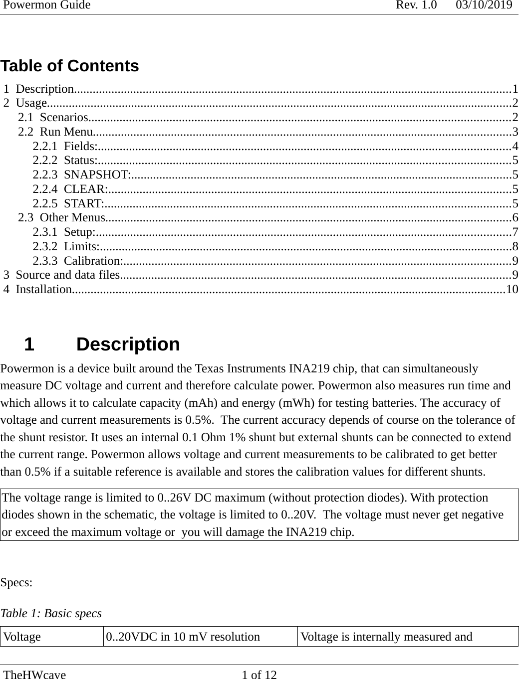 Page 1 of 12 - Powermon Guide Rev1 0