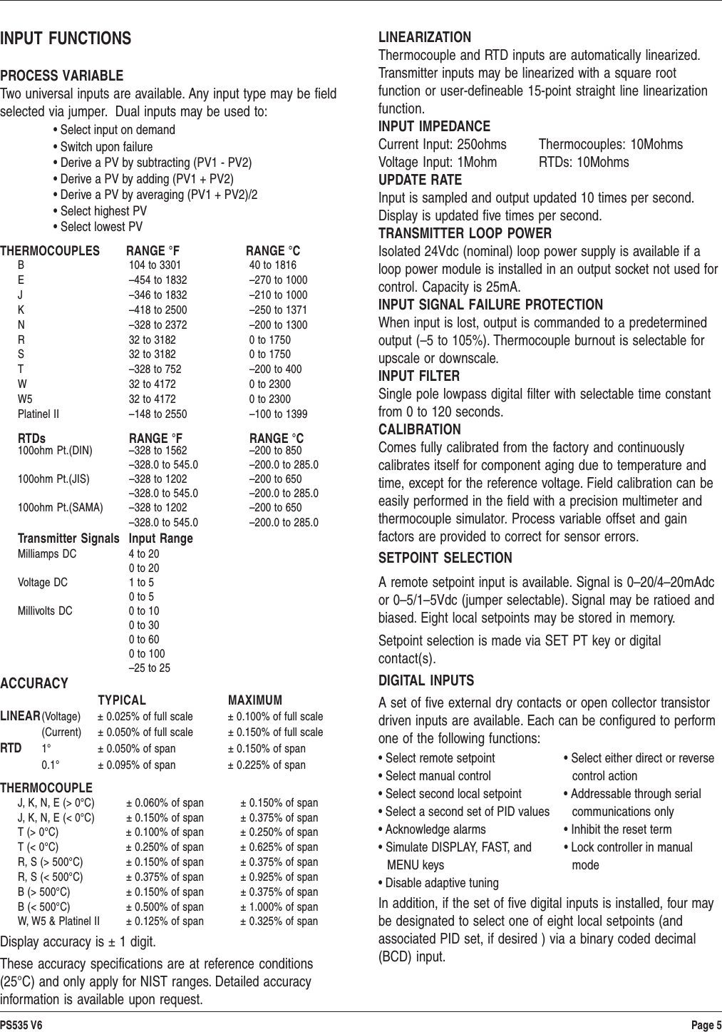 Page 5 of 10 - Powers-535-Process-Controller