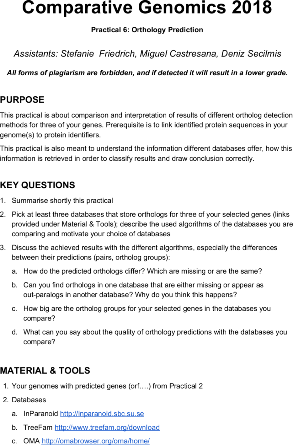 Page 1 of 2 - Practical6 Instructions