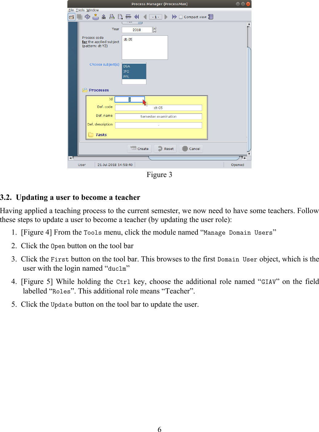 Page 6 of 12 - Technical Report Process Man-manual