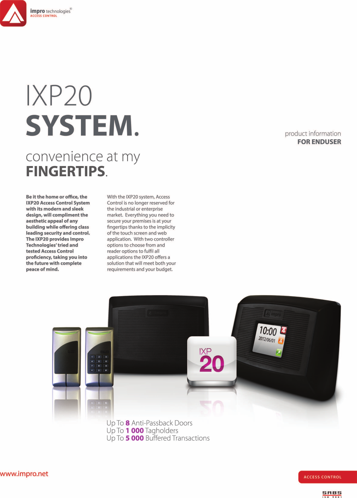 Page 1 of 2 - Product Info IXP20 System 2012