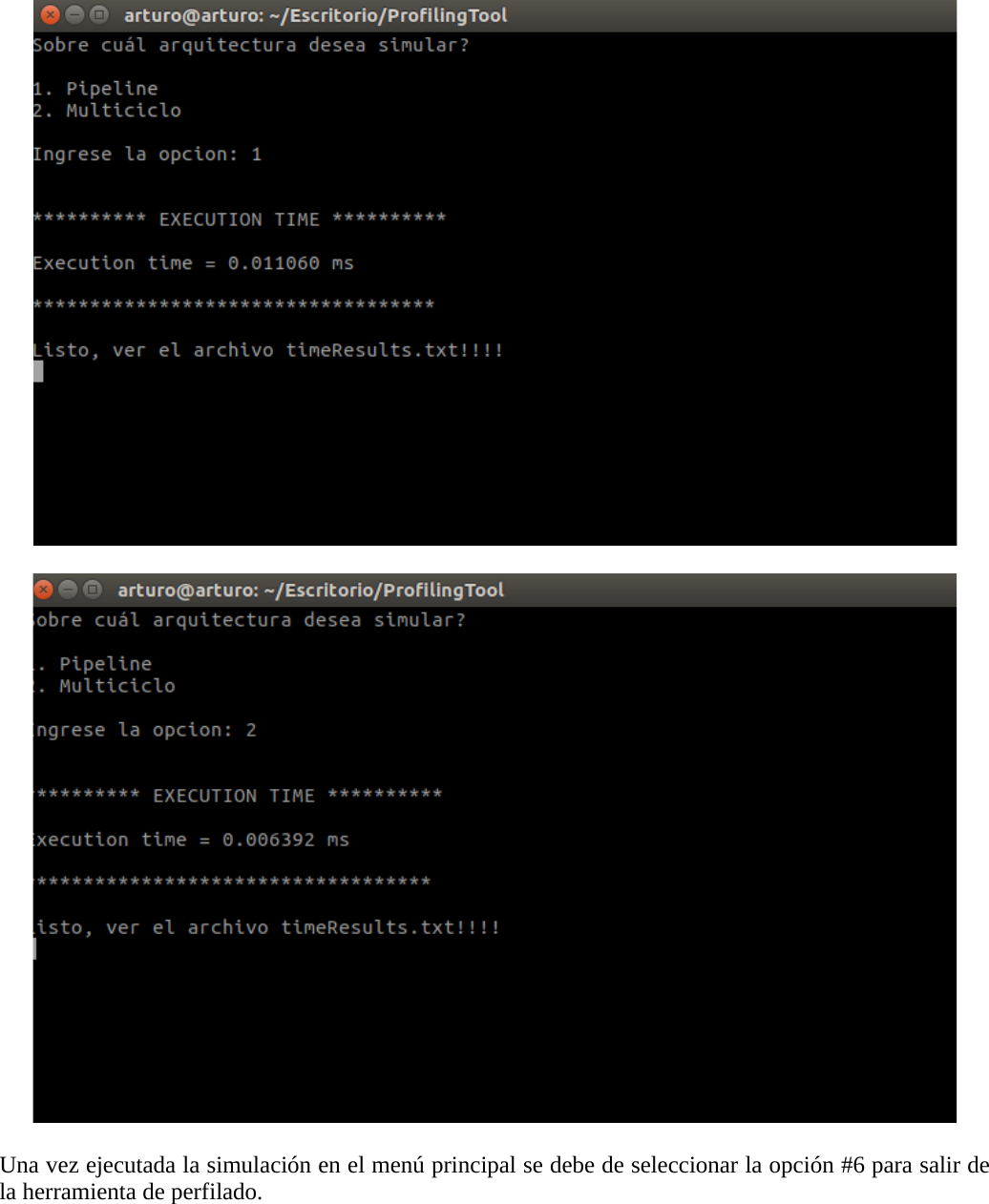 Page 10 of 10 - Profiling Tool Manual