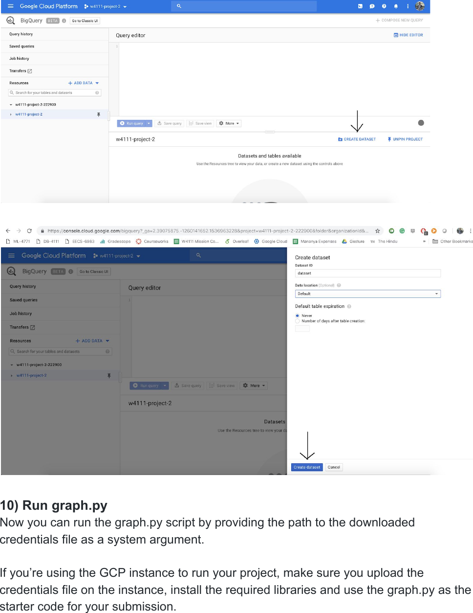 Page 5 of 5 - Project Setup Instructions