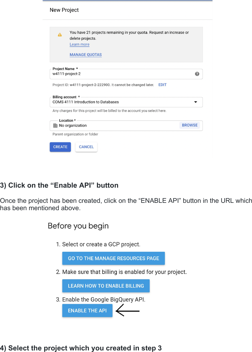 Page 2 of 5 - Project Setup Instructions