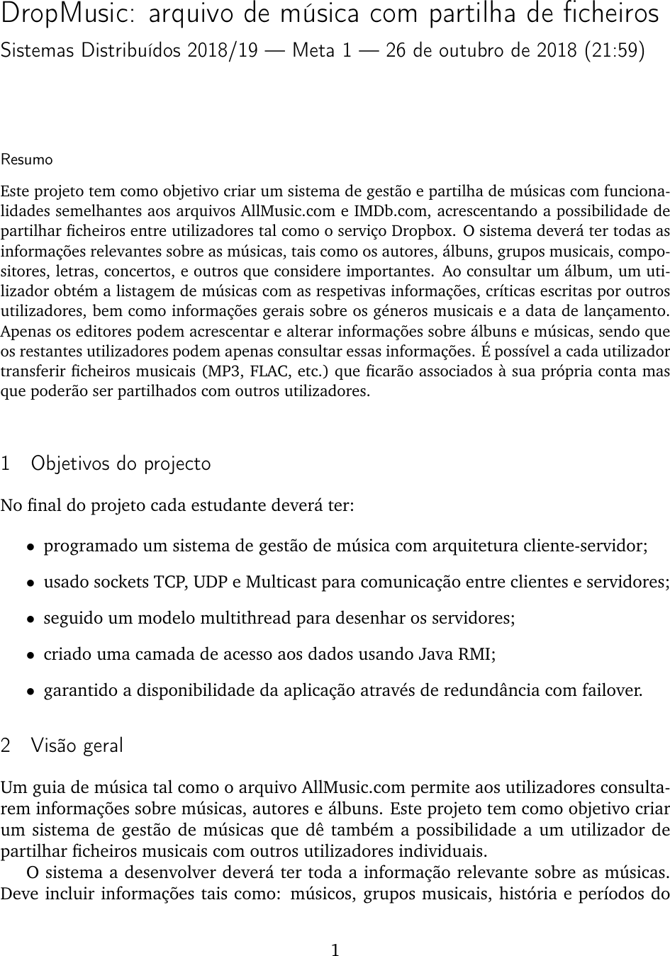 Page 1 of 8 - Project Guide Line