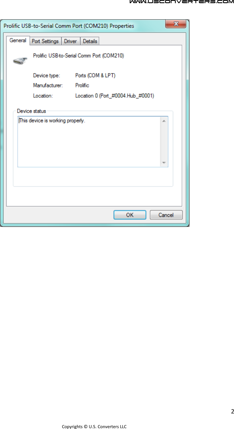Page 2 of 11 - Prolific-PL2303HX-driver-settings