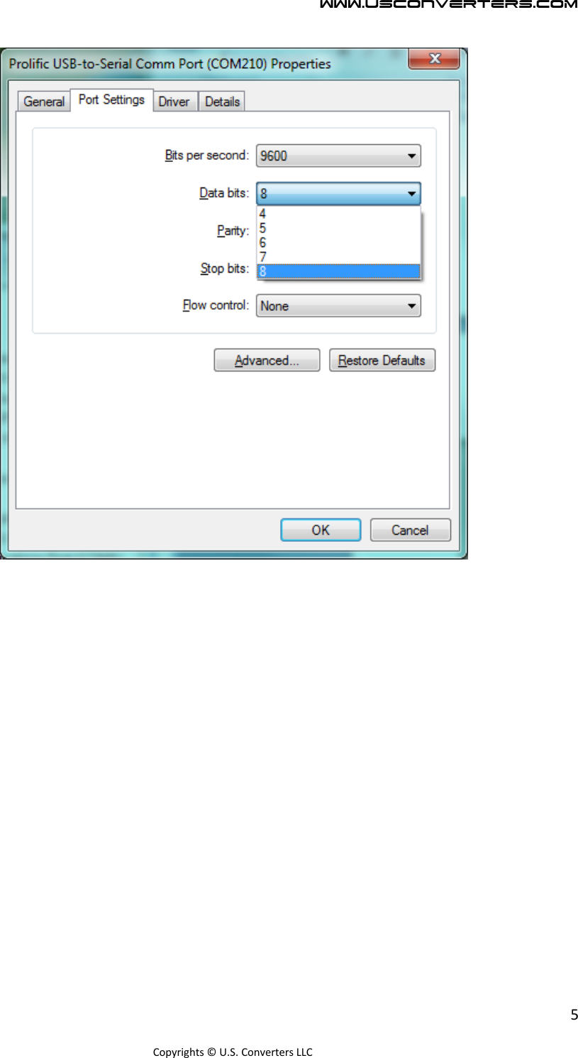 Page 5 of 11 - Prolific-PL2303HX-driver-settings