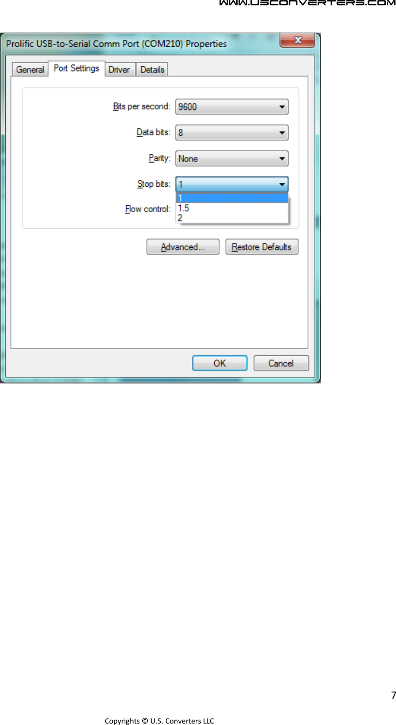 Page 7 of 11 - Prolific-PL2303HX-driver-settings
