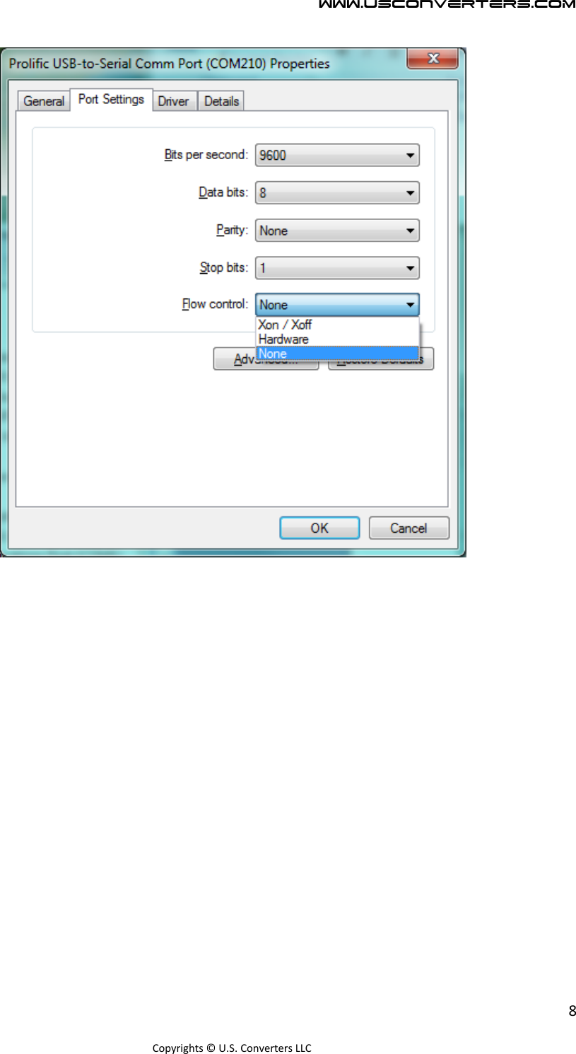 Page 8 of 11 - Prolific-PL2303HX-driver-settings