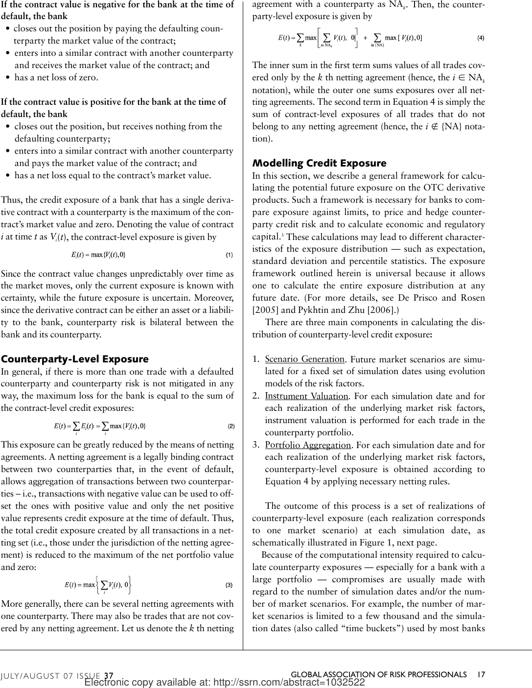 Page 2 of 7 - 16_CoverStory_ Pykhtin, Zhu - 2007 A Guide To Ling Counterparty Credit Risk