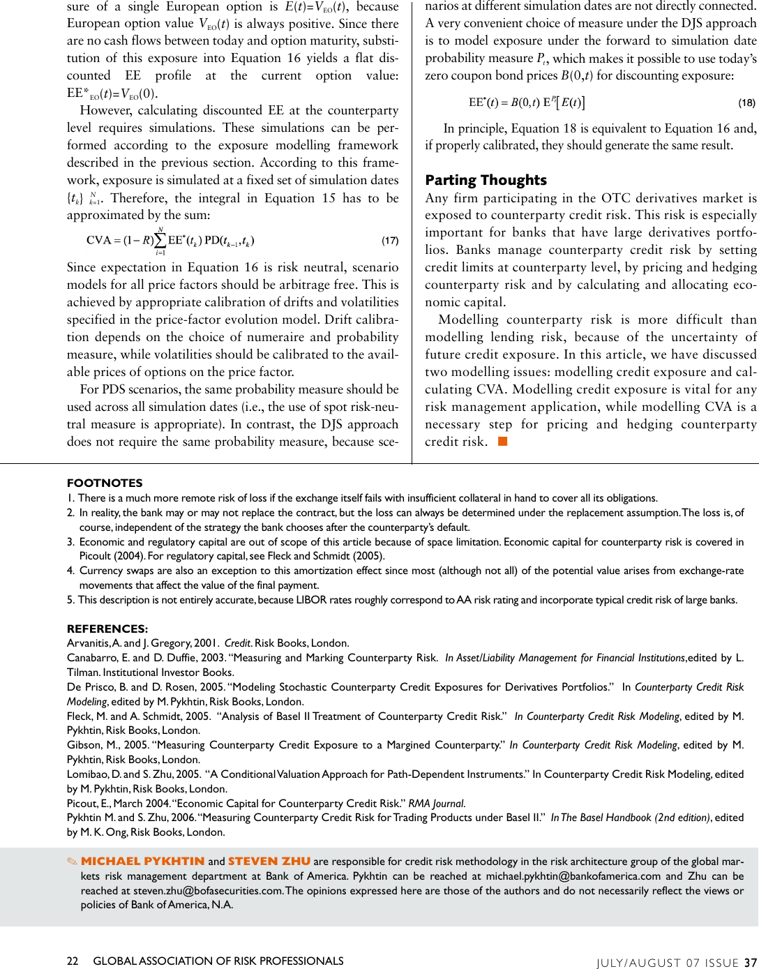 Page 7 of 7 - 16_CoverStory_ Pykhtin, Zhu - 2007 A Guide To Ling Counterparty Credit Risk