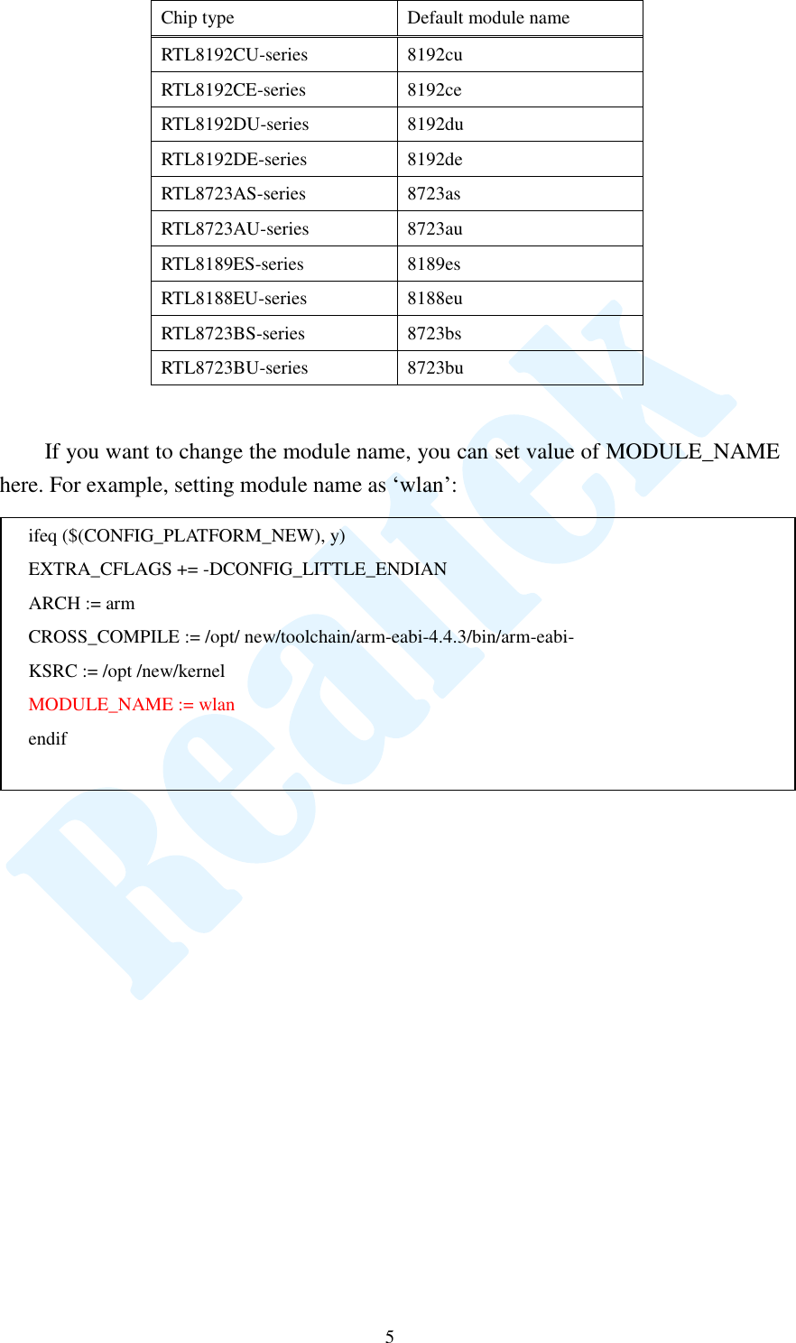 Page 5 of 8 - Quick Start Guide For Driver Compilation And Installation