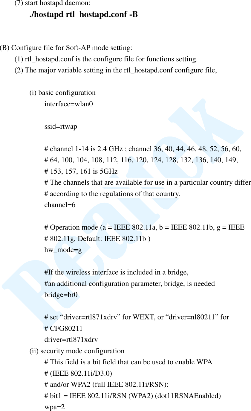 Page 3 of 6 - Quick Start Guide For Starting Soft-AP Mode Soft AP