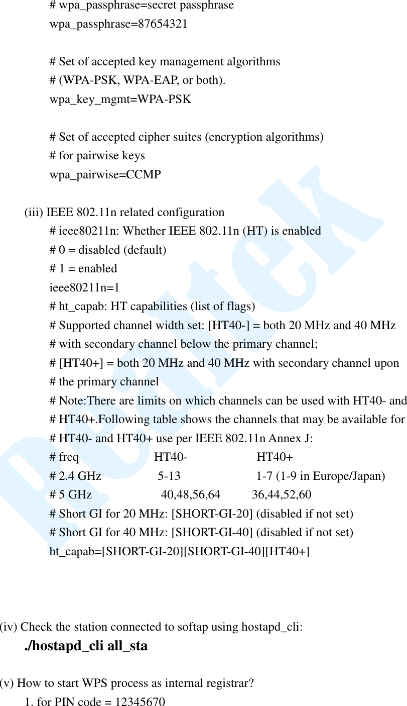 Page 4 of 6 - Quick Start Guide For Starting Soft-AP Mode Soft AP