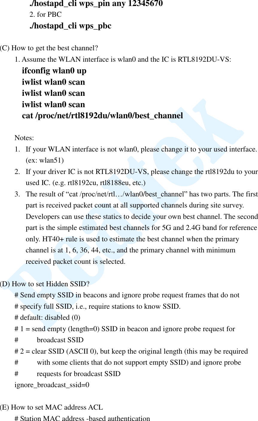 Page 5 of 6 - Quick Start Guide For Starting Soft-AP Mode Soft AP