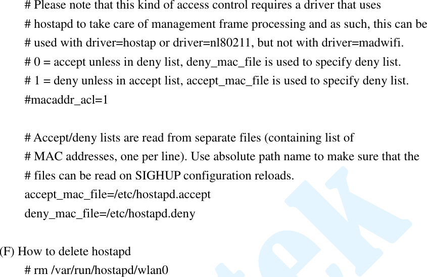 Page 6 of 6 - Quick Start Guide For Starting Soft-AP Mode Soft AP